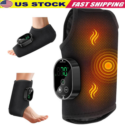 Foot Renew Triple Method Massager Heat Vibration for Heel Arch Ankle Neuropathy