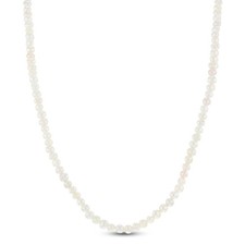 Freshwater Cultured Pearl 3.5mm Baby/Kids/Teen Necklace Strand - Sterling Silver