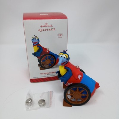 Hallmark Disney The Great Gonzo Magic Sound Muppets 2014 Ornament Tested Works