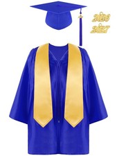 Aneco Preschool Kindergarten Graduation Gown Cap Set with 2026 and 2027 Charm...
