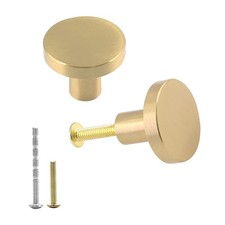 2 Pack 1 inch Cabinet Knobs with Mounting Scr...