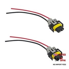 H8 H9 H11 Fog Light Wiring Harness Connector Plug Kit, Fog Light Connector 2pcs