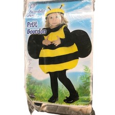 Baby BumbleBee Costume One Size 18-24M 12-18M Petit Bourdon With Wings Yellow