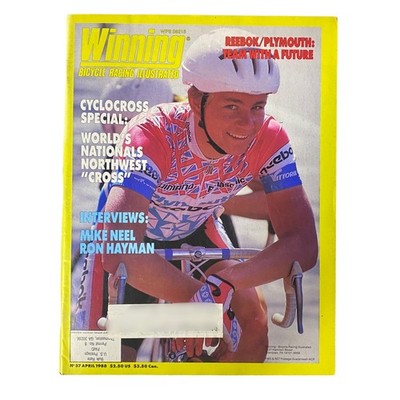 Winning Bicycle Racing Illustrated April 1988 No. 57 Daryl Price VG