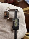 Vintage Navajo Key Ring Kokopelli Turquoise & Coral Inlay, Signed HB, Sterling — photo 10