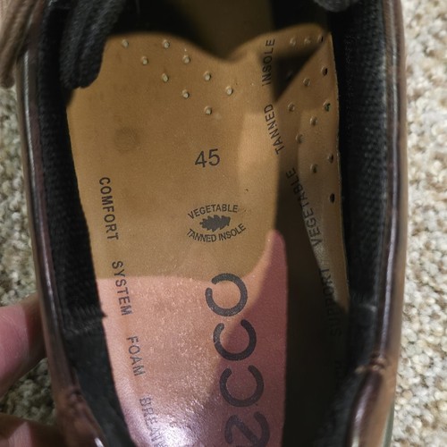 Men's ECCO Track 25 Low Gore-Tex Hiking Shoes Waterproof Brown Size 11.5 US 45 E - Picture 9 of 9