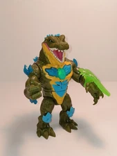 Beast Lab Dino Creator  Raging Raptor Figure. Lights and Sound Work RARE HTF 