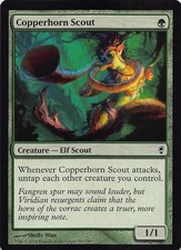Copperhorn Scout CNS 160 Normal English NM - MTG