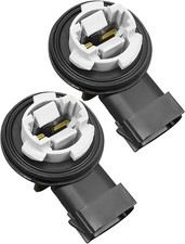2007-2018 Jeep Wrangler JK JKU Front Turn Signal Light Bulb Socket Lamp Plug 2Pc