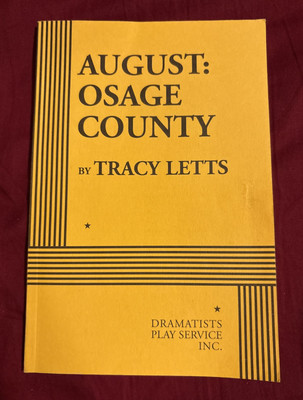 August: Osage County by Tracy Letts (2009, Trade Paperback) **NEW**