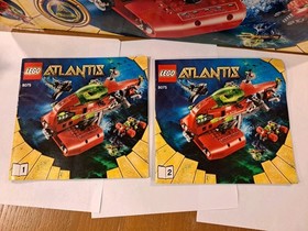 LEGO Atlantis: Neptune Carrier (8075) ALMOST COMPLETE IN BOX