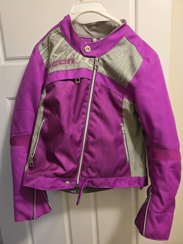 womens motorcycle jacket armored medium - Picture 1 of 3