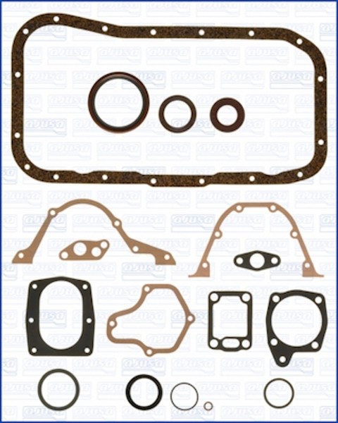 Dichtungssatz KurbelgehäUse Ajusa 54014100 FüR Lancia Delta 1 Beta Prisma Trevi-image