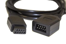 Sega Genesis 1/2/3 Controller Extension Cord Cable 6 Feet By Mars Devices