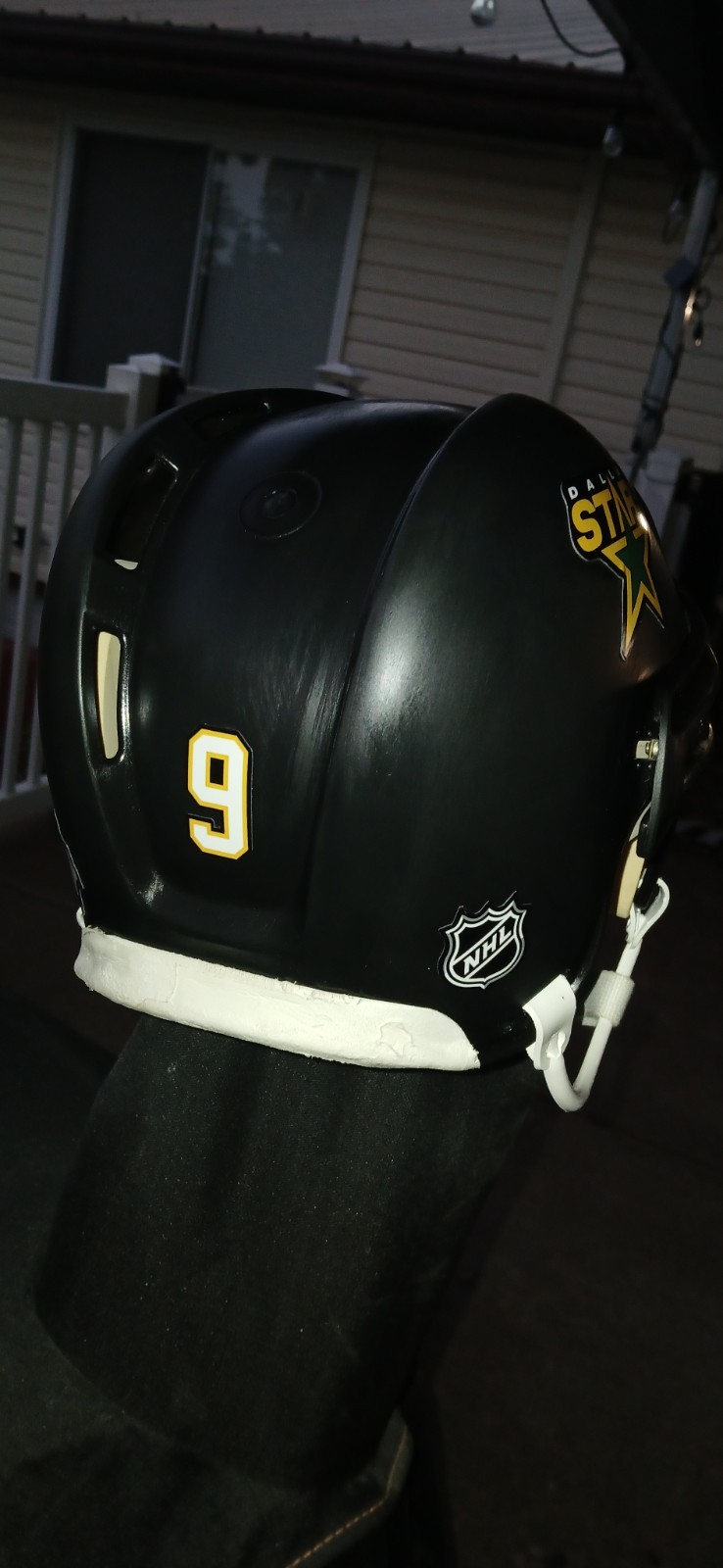 Vintage Custom CCM Dallas Stars Hockey Helmet