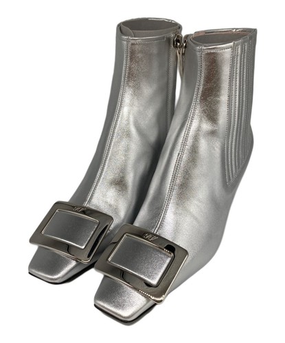 Roger Vivier Schnallenstiefel Leder RVW00630330KACB200 Damen Größe 35,5 / 22,5 cm - Bild 1 von 7