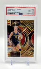 2024 PANINI SELECT WNBA LEXIE HULL #143 BRONZE CHECKER 12/49 PSA 10