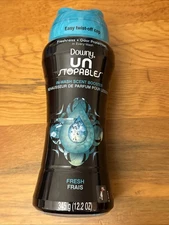Downy Unstopables In-Wash Scent Booster Laundry Beads, Fresh Scent, 12.2 oz