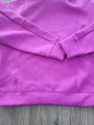 Dsg Girls Soft Fleece Hooded Sweatshirt. Purple Magenta. Size Medium 10/12 - Picture 8 of 8