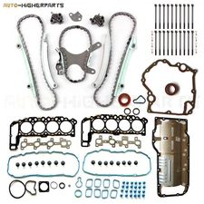 Timing Cover Gasket Head Gasket Set Head Bolts set For 02-03 Dodge Ram 1500 4.7L