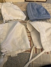 Set Of 4 Boy Baby Bonnets