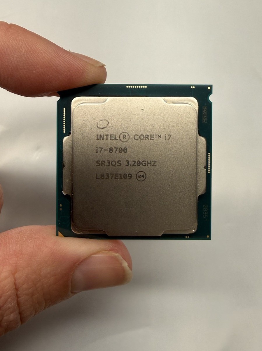 Intel i7-8700 3.2 GHz 8 GT/s LGA 1151 CPU Tested Working! | eBay