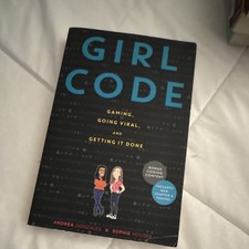 Girl Code: Gaming, Going Viral by Gonzales & Houser, Paperback, Bonus Coding Co…