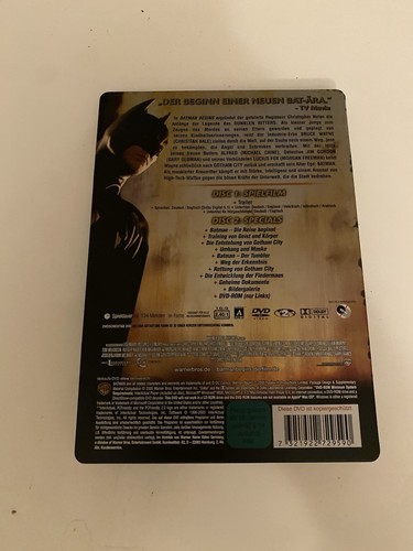 Batman Begins Steelbook DVD - Imagen 2 de 3