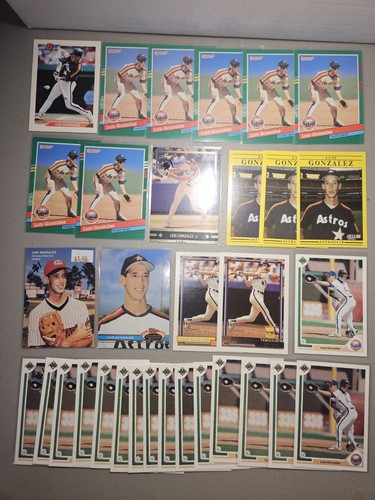 Luis Gonzalez lotto di 32 esordienti per lo più 1991 spedizione combinata su più vittorie