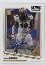 2018 Score Rookies Signatures Shaquem Griffin #424 Auto 1l2