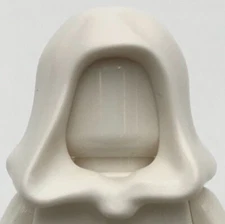 Lego New White Minifigure Headgear Hood Parts