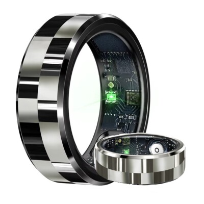 5ATM Wasserdicht R9 Luxus Smart Ring Blutsauerstoff Herzfrequenz Schlafmonitor