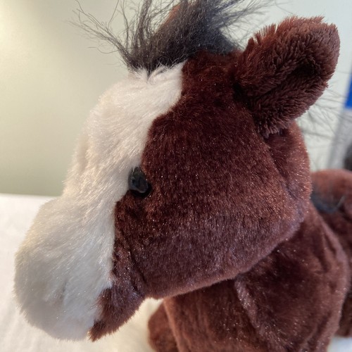 GANZ Webkinz Clydesdale Horse HM139 Plush Soft Stuffed Animal, NO CODE EUC - Picture 6 of 11