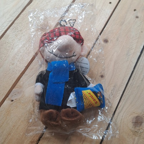 Andy Capp's Fries Snacks 7" Plüschtier - Werbung - seltene '1999 Designer - Neu mit Etikett - Bild 12 von 12