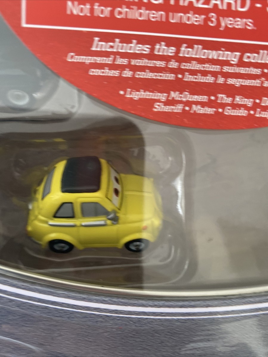 Rare Disney Store Exclusive Pixar CARS Collector's Tin 7 Pc