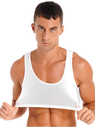 Hombres Sin mangas Músculo Media Camisetas Básicas Prendas para el torso sin mangas Recortadas Fitness Gimnasio Chaleco Deportivo - Imagen 10 de 104