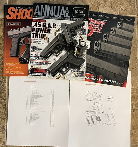 Glock Annual 2005, Shooting Times 2014 billiger als Schmutz Glock und G17 Guide
