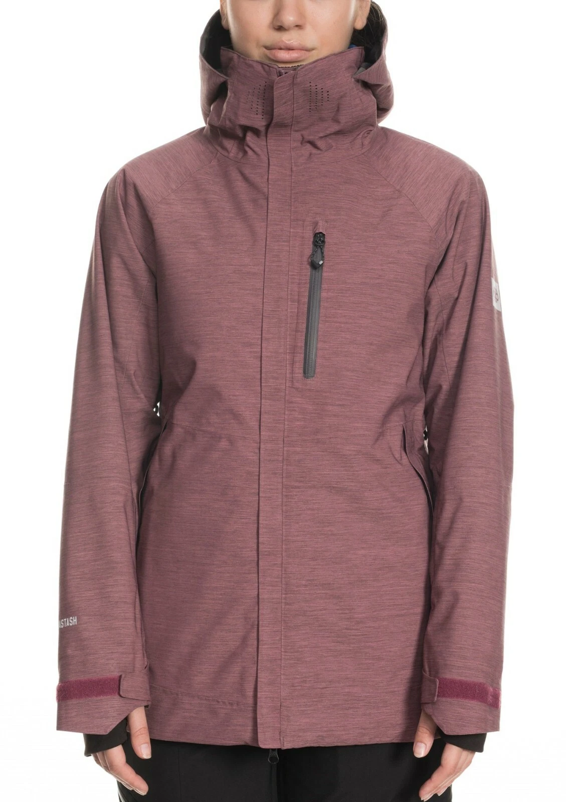 686 Women's GLCR HYDRA RSRVR INS Snow Jacket - CRUSHED BERRY HTHR - Small - NWT