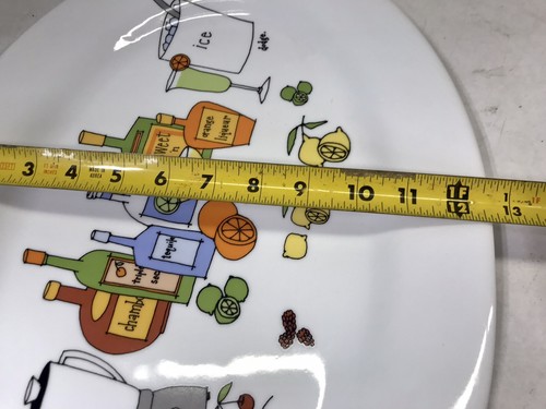 Margarita by Ursula Dodge Large Serving Platter 18" Cocktail Party Man Cave Bar - Picture 8 of 8