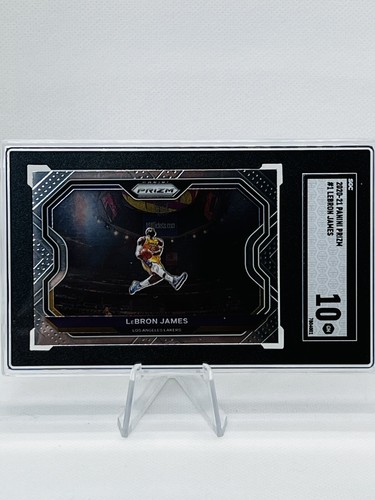 2020 Panini Prizm #1 Lebron James Prizm SGC 10 Gem Mint - Picture 2 of 5