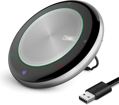 Haut-parleur Bluetooth certifié Teams avec micro vocal 360° - Full Duplex - Photo 10 sur 10