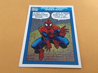 その他 1990 IMPEL MARVEL UNIVERSE Series1 SPIDER-MAN Marvel Universe Impel Marvel Comics 1990 Series 1