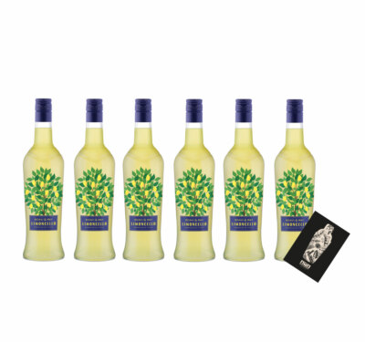 Scavi & Ray 6er Set Limoncello 6x 0,7L (25% Vol) italienischer Zitronenlikör mi