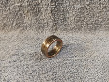 1978 Kennedy Half Dollars size 10  coin ring handmade mixed metals A 