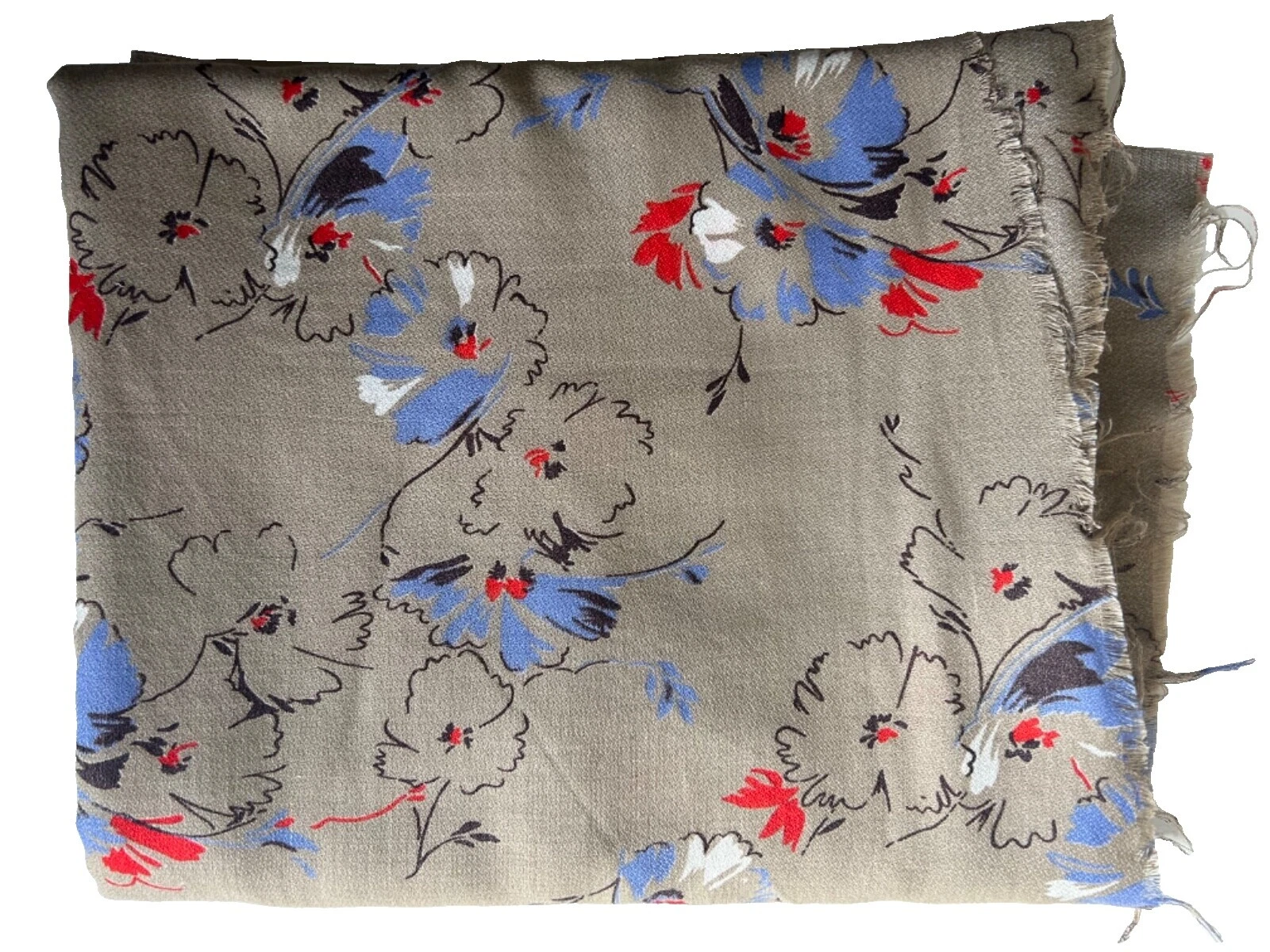 Viscose Floral Drapery Craft Fabrics