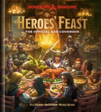 Heroes Feast: The Official Dungeons  Dragons Cookbook - Hardcover - GOOD