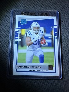 2020 Panini Donruss - Rated Rookie #317 Jonathan Taylor (RC)