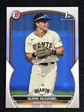 Quinn McDaniel 1st Bowman 2023 Bowman Draft # BD-136