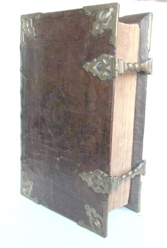 1738 BIBLE in DUTCH ILLUSTRATED w/ MAPS antique MASSIVE FOLIO BIBLIA - 第 4/12 張圖片
