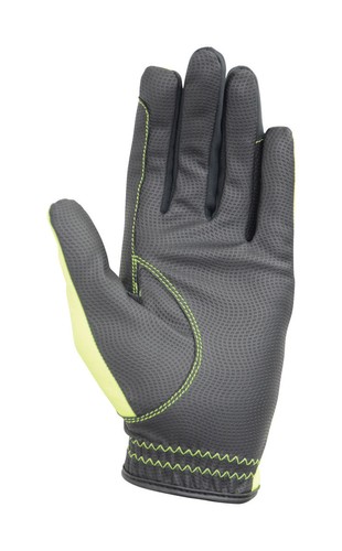 Hy5 Adults Extreme Reflective Soft Shell Hi-Viz Riding Gloves Yellow/Navy XS-XL - Picture 4 of 7